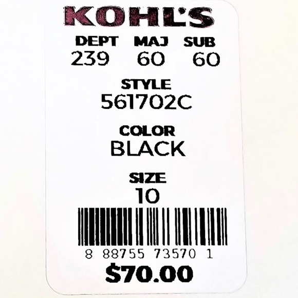 Converse Sneakers High Top Black Womans 5 NEW - Picture 8 of 8